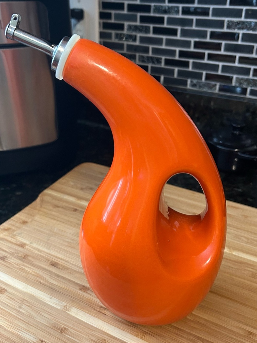 Rachael Ray Orange Olive Oil Cruet
